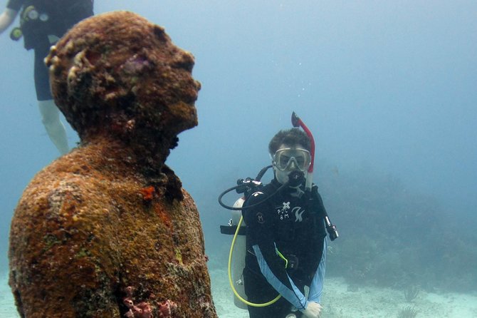 Scuba diving at MUSA the underwater museum for certified divers - Booking and Cancellation Policies