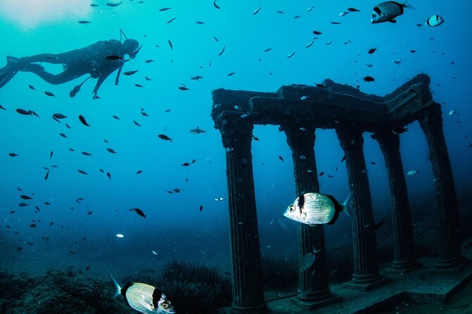 Scuba Diving Under Water Museum - Scuba Diving in the Clear Waters of Side, Turkey