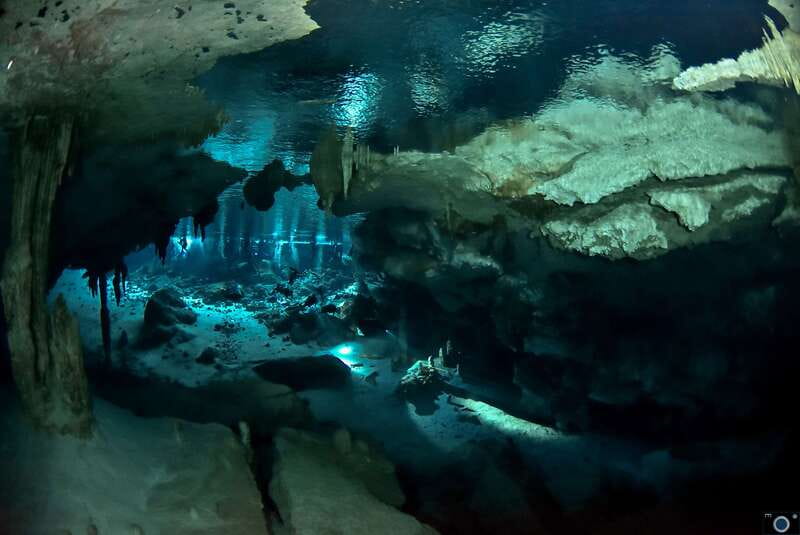 Scuba in 2 cenotes in a half-day - Key Points