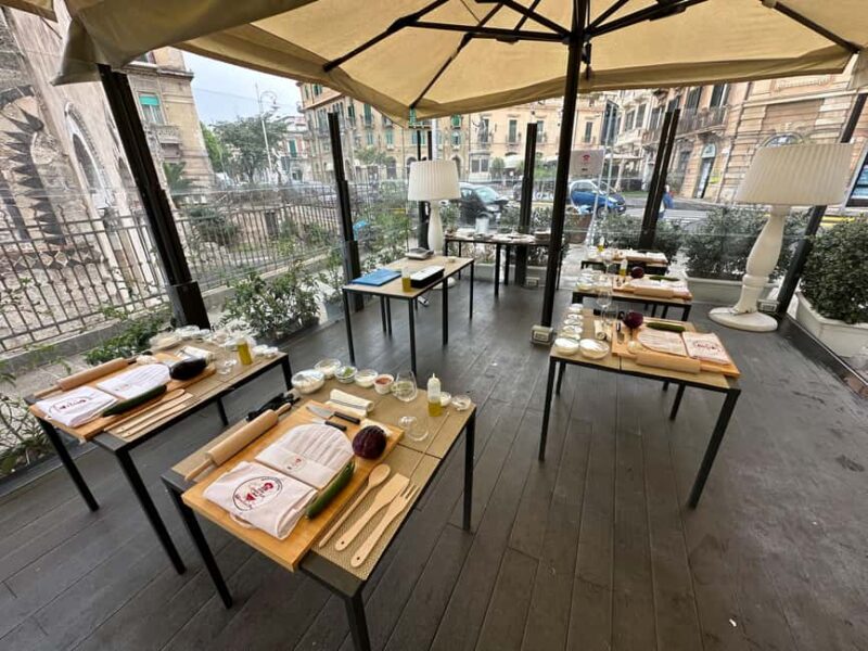 Scuola di Cucina tipica Siciliana con Pranzo Incluso - Discovering Sicilian Culinary Traditions at NOA in Messina