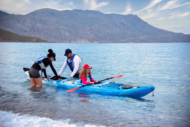 Sea Kayak Tour around Kissamos Bay for Families - Equipment and Support Provided for Families