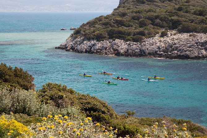 Sea Kayaking in Navarino Bay - Secluded Beach Stop with Swimming, Snorkeling, and Cliff Diving