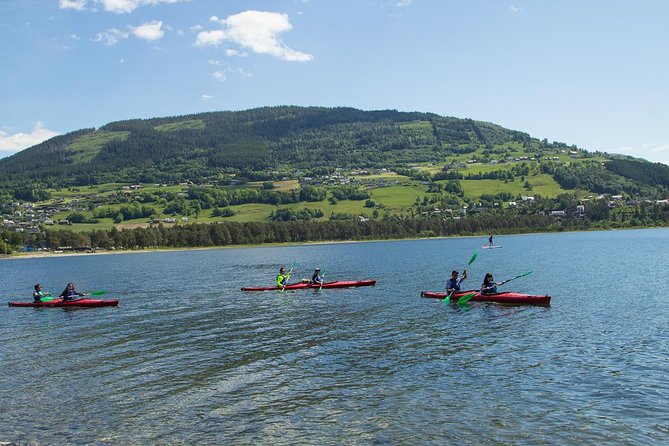 Sea Kayaking Rental - The Scenic Beauty of Lake Vangsvatnet and Surroundings