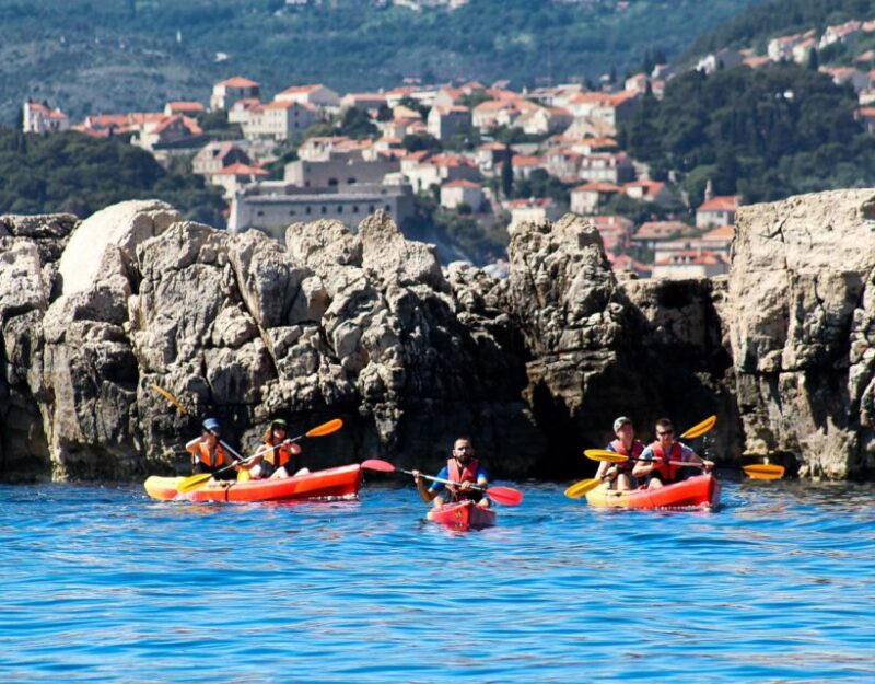 Sea Kayaking - Scenic Seaside Paddling Along Dubrovnik’s Walls
