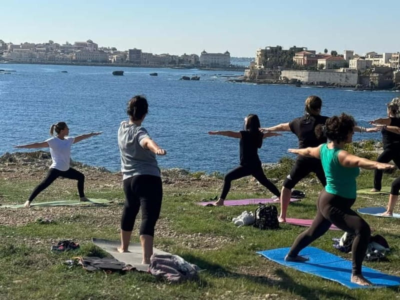 Sea View Yoga Class in Ortigia - The Guided Practice: From Flow to Rest