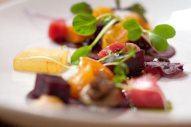 Seafood Paella & Spanish Tapas Class in Tarragona (4-Course Meal) - Bright Citrus and Fennel Salad with Beetroot and Walnuts