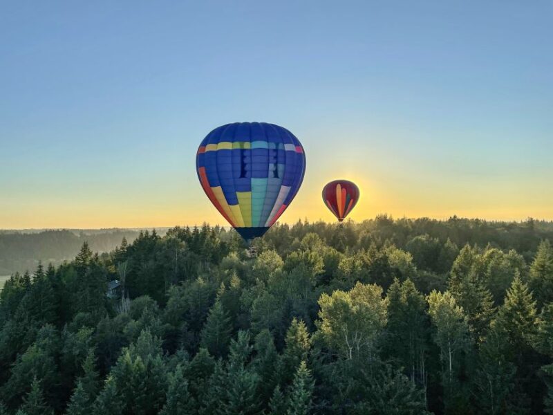 Seattle: Mt. Rainier Sunrise Hot Air Balloon Ride - Practical Details: Meeting Point, Group Size, and Physical Requirements