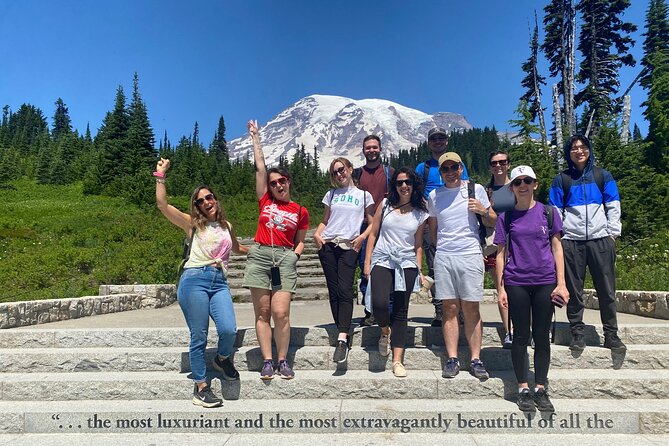 Seattle to Mt. Rainier, Special Private Tour away from the crowds - Key Points