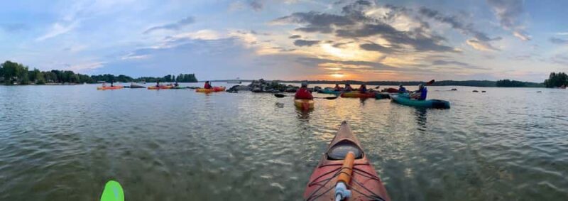 Sebago Lake Guided Sunset Tour by Kayak - No Prior Kayaking Experience Needed