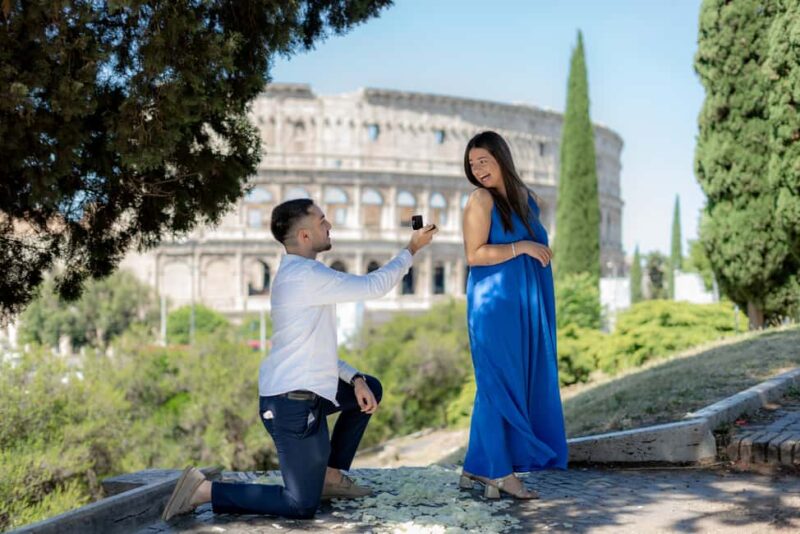 Secret Proposal Photoshoot in Rome + Reel - Key Points