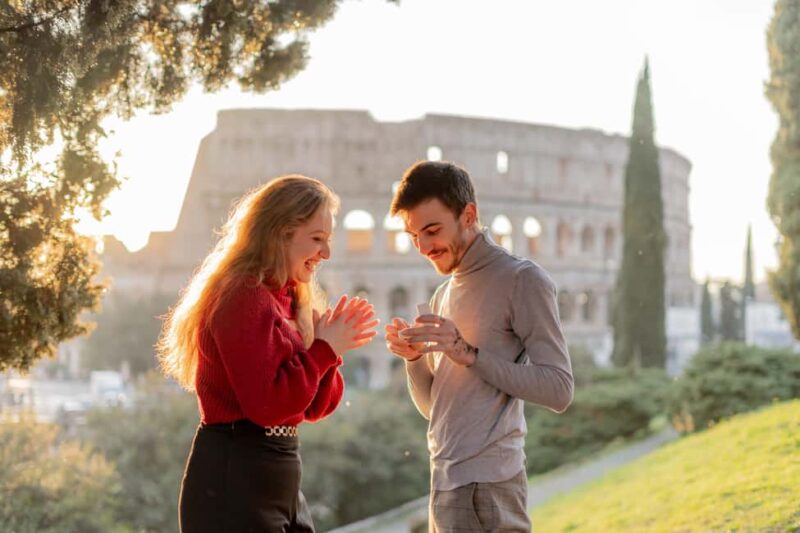 Secret Proposal Photoshoot in Rome + Reel - Flexibility and Peace of Mind with Cancellation Policies