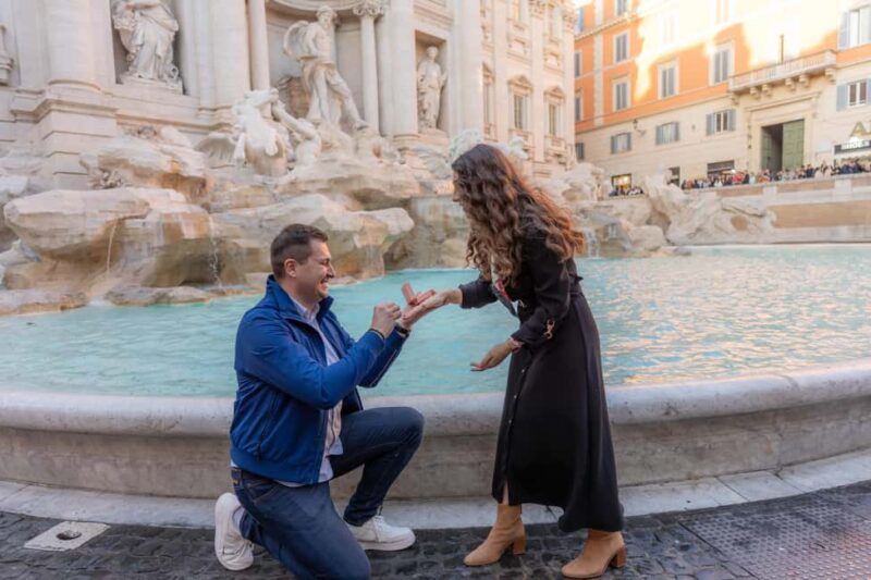 Secret Proposal Photoshoot in Rome + Reel - What Sets This Proposal Photoshoot Apart from Others in Rome