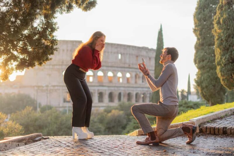 Secret Proposal Photoshoot in Rome + Reel - The Cost and Value of the Proposal Photoshoot Experience