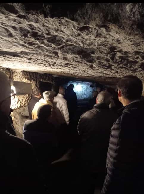 Secrets Below Rome: Tour Catacombs and Ancient Appian Way - Visiting the Church of Domine Quo Vadis and Villa di Massenzio