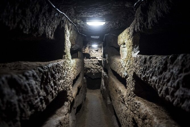Secrets Beneath Rome: Capuchin Crypt and Catacombs Tour - Explore Rome’s Underground Burial Sites and Ancient Roads for $197.45