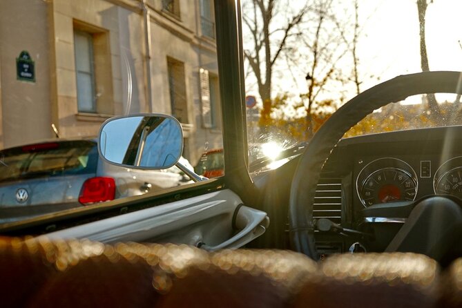 Secrets of Paris Tour in a Vintage Open-Top French Car Citroen DS - Logistics and Practical Details