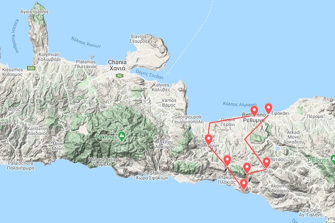 Secrets of West Crete & Rethymno Town Private Tour from Chania - Exploring Ancient Lappa and Argiroupolis