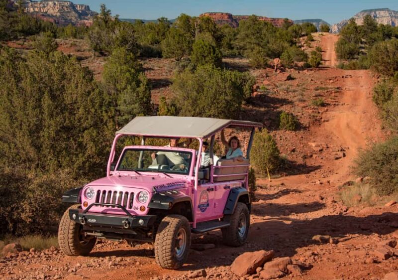 Sedona: Diamondback Gulch Pink Jeep Tour - Navigating Diamondback Gulchs Grand Arroyo