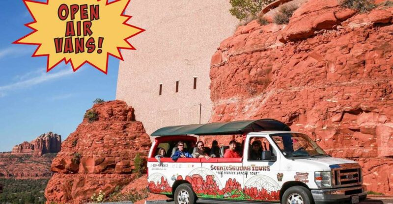 Sedona: Open-Air Van Tour with a Local Guide and 6 Stops - Starting at the Scenic Sedona Tours Office in The Dragons Den