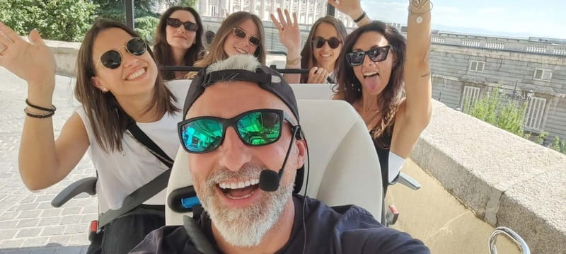 "See Madrid Differently: A Premium Private Tuk Tuk Ride" - Discovering the La Latina Neighborhood and Royal Basilica