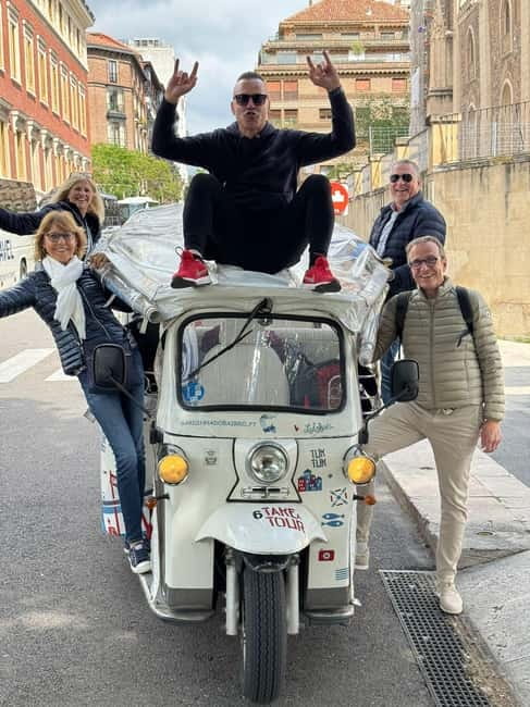 "See Madrid Differently: A Premium Private Tuk Tuk Ride" - An Eco-Friendly Choice for Madrid Sightseeing