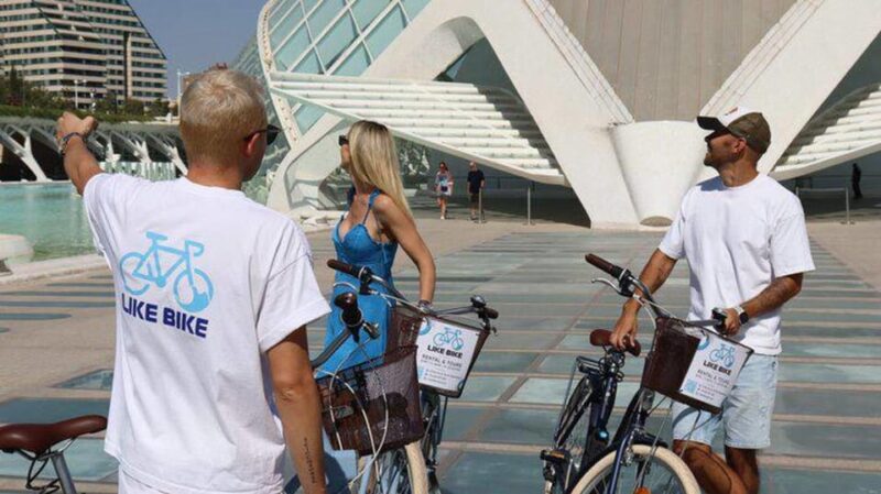 See Port Saplaya + City of Arts and Sciences on a Bike Tour - Exploring Europes Large Port and Coastal Scenery
