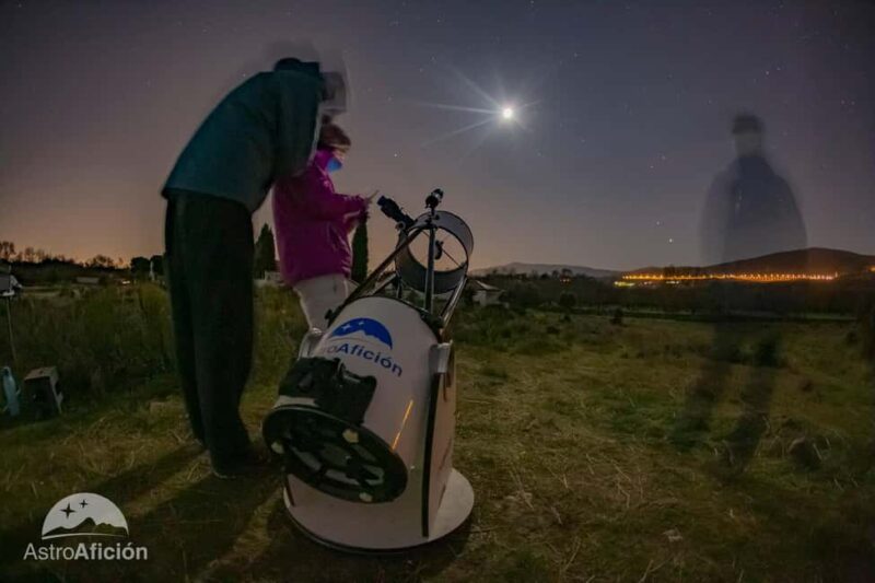 See the Perseid meteor shower in Madrid - Observation Through a Professional Telescope