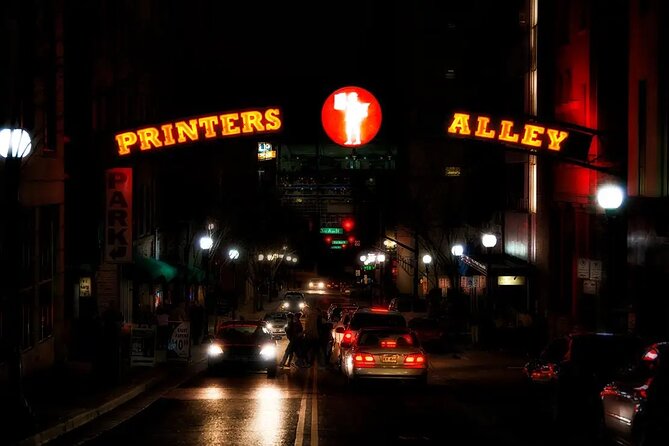 Seeking Spirits Haunted Night-Time Pub Crawl in Nashville - Starting Point at Printer’s Alley