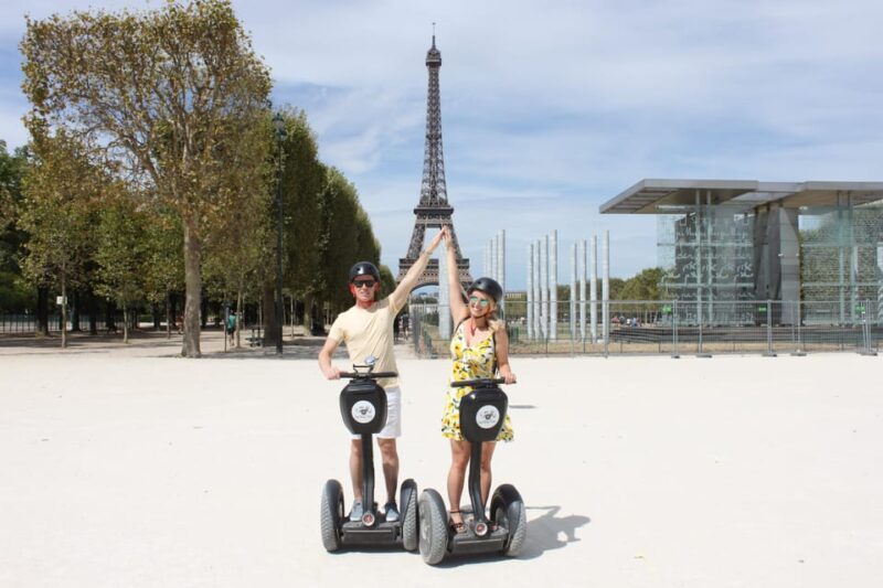 Segway group tour - Crossing the Elegant Pont Alexandre III