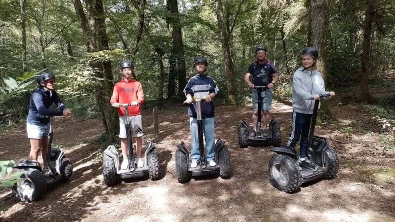 Segway hike 2h00 Aix les Bains between lake and forest - Key Points