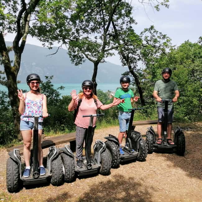 Segway hike 2h00 Aix les Bains between lake and forest - Discover the Unique Experience of a Segway Hike in Aix-les-Bains