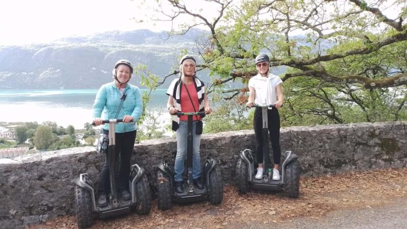 Segway hike 2h00 Aix les Bains between lake and forest - Explore Corsuet Forest for Panoramic Views