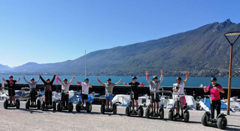 Segway hike 2h00 Aix les Bains between lake and forest - Guided by Experienced and Friendly Instructors