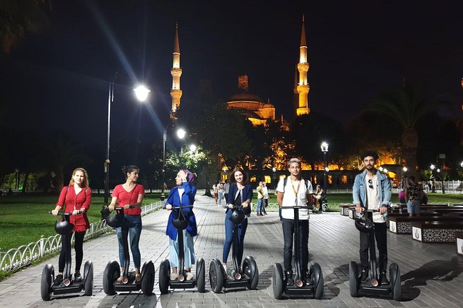 Segway Istanbul Old City Tour - Evening - Riding a Segway Through Sultanahmet Square