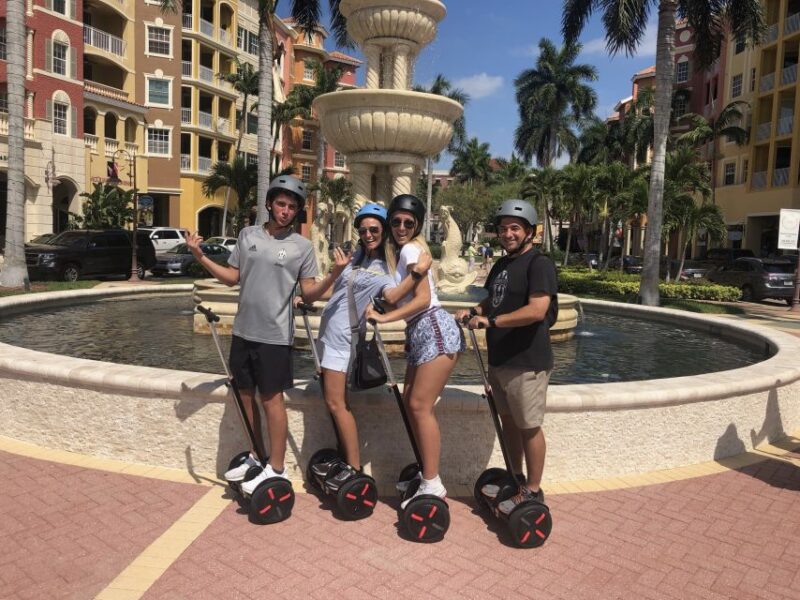 Segway Tour of Downtown Naples FL - Explore The Fun Way - Cruising Past the Elegant Oceanfront Homes