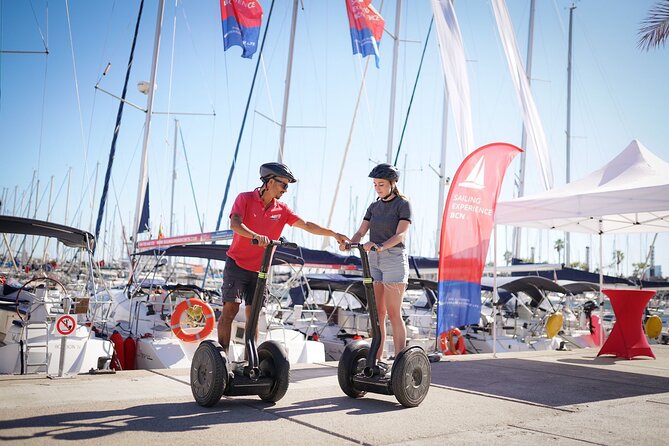 Segway Tour & Sailing Experience Barcelona - Starting at Port Vell: The Meeting Point and First Impressions