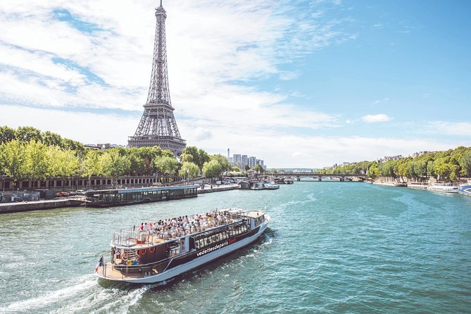 Seine River Guided Cruise Champagne Option by Vedettes de Paris - Key Points