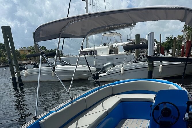 Self Drive Boat Rental in Fort Lauderdale - Exploring the Iconic Millionaires Row and Mega Yachts