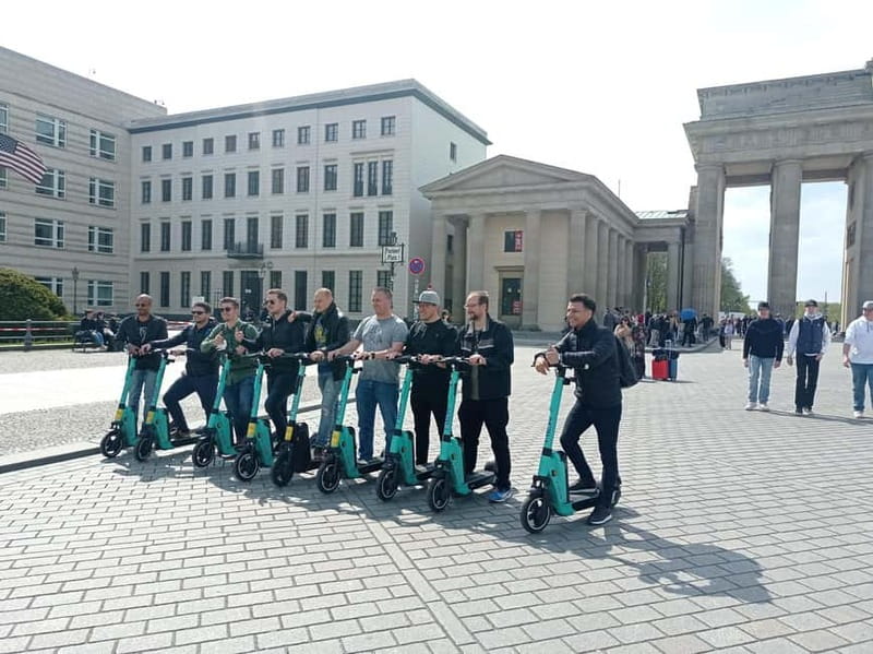 Self-drive E-Scooter shared guide in small groups - Explore Berlin’s Major Landmarks on a Self-Drive E-Scooter Tour