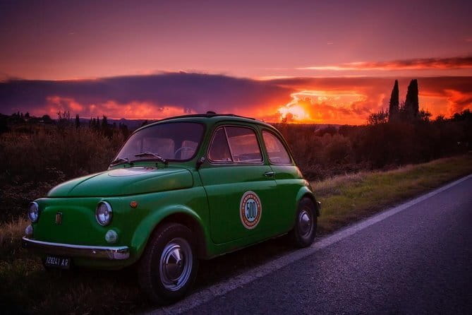 Self-Drive Vintage Fiat 500 Tour from Florence: Sunset Drive and Aperitivo - Discover the Charm of the Self-Drive Vintage Fiat 500 Sunset Tour from Florence