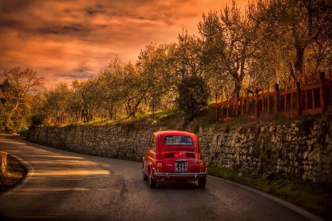 Self-Drive Vintage Fiat 500 Tour from Florence: Sunset Drive and Aperitivo - Driving the Vintage Fiat 500 in Tuscany