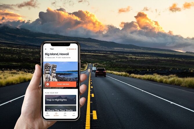 Self-Guided Audio Driving Tour in Big Island - Starting Point in Kailua-Kona and End at the Same Spot