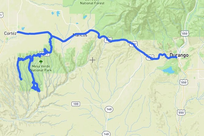 Self-Guided Audio Driving Tour in Mesa Verde National Park - Starting Point and How to Access the Tour
