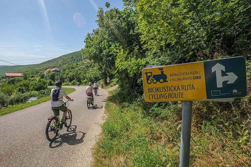 Self-Guided Cycling on Ciro Trail: Mostar to Capljina - Key Points