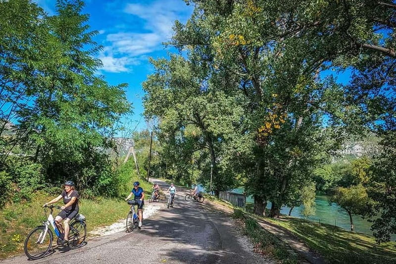 Self-Guided Cycling on Ciro Trail: Mostar to Capljina - Explore the Monastery of Itomisli and the Pilgrimage Site of Međugorje