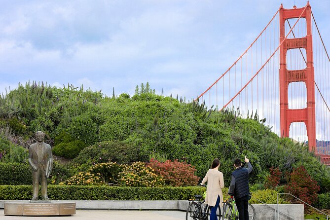 Self-Guided Golden Gate Bridge Bike or Walking App Tour - Key Points