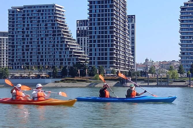 Self-guided kayak tour in Belgrade - Navigating the Confluence of the Sava and Danube