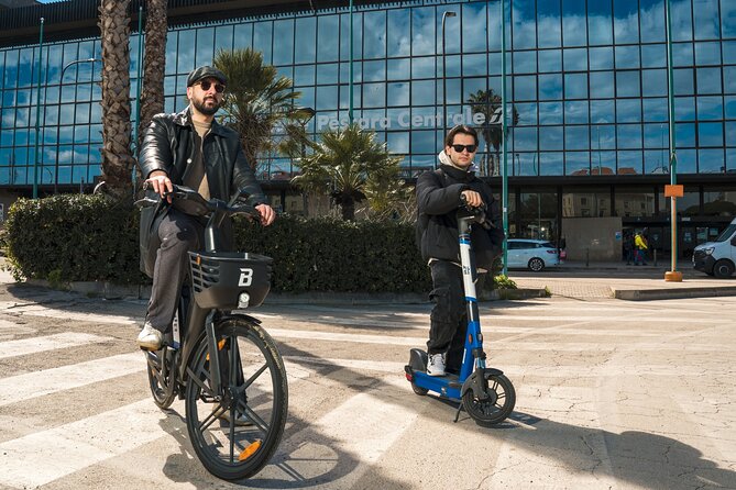 Self-guided panoramic eco tour of Pescara by e-scooter or bike - Starting Point at Locomotiva FS in Pescara