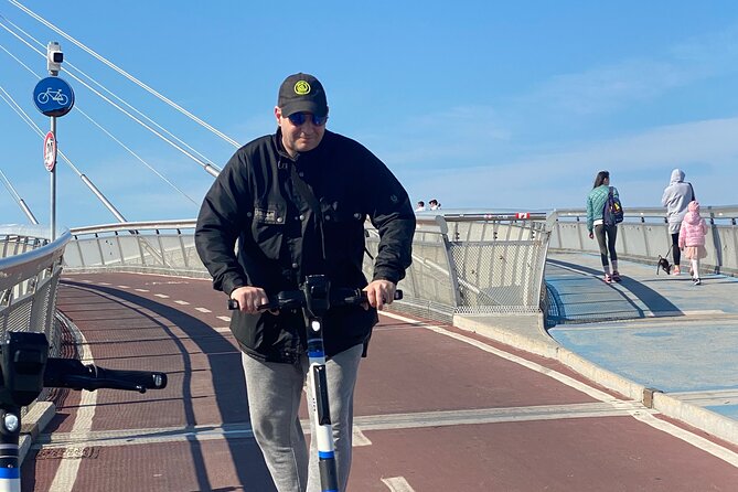 Self-guided panoramic eco tour of Pescara by e-scooter or bike - The Modern Wonder of Ponte del Mare