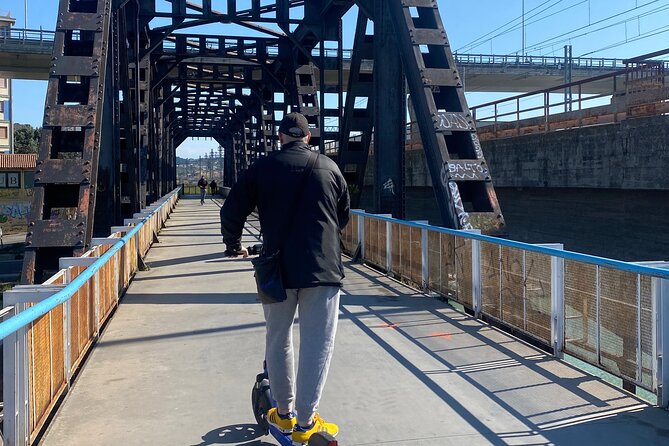 Self-guided panoramic eco tour of Pescara by e-scooter or bike - Admiring Fontana La Meridiana and Its Sundial Art